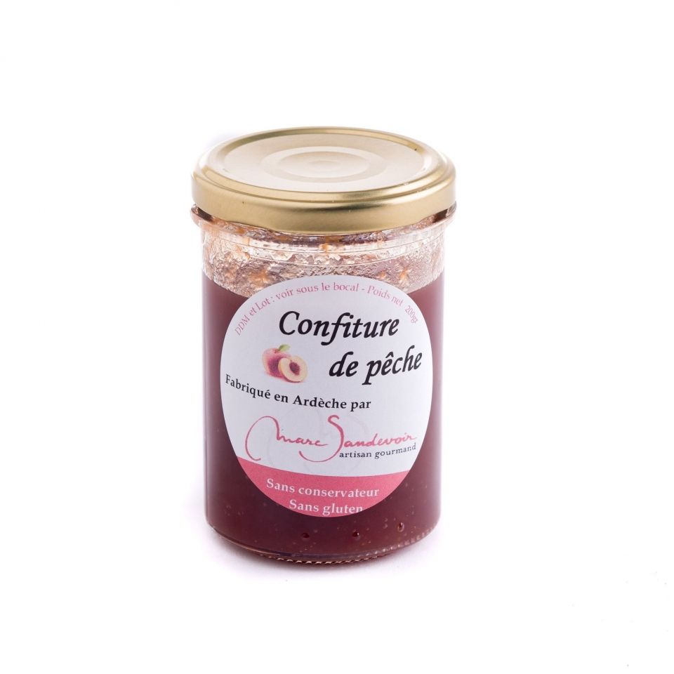 Confiture de pêche