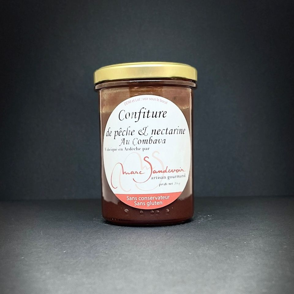 confiture pêche et néctarine.JPG