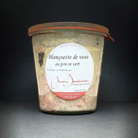 Blanquette de veau au poivre vert 450g