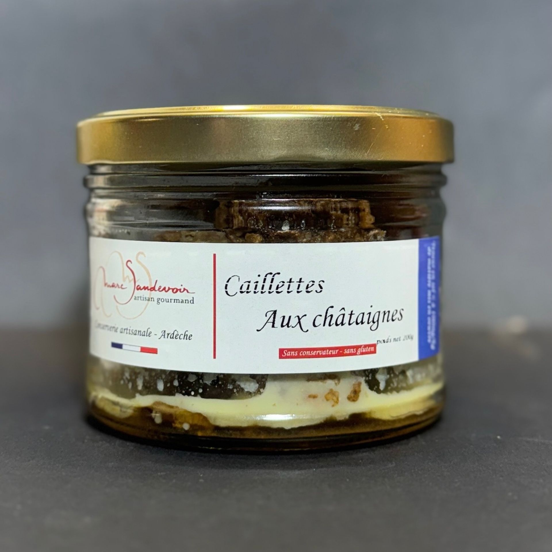 Caillettes aux châtaignes allégée en sel