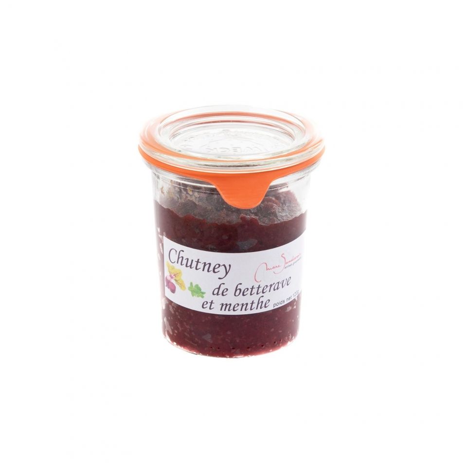 chutney betterave &amp; menthe