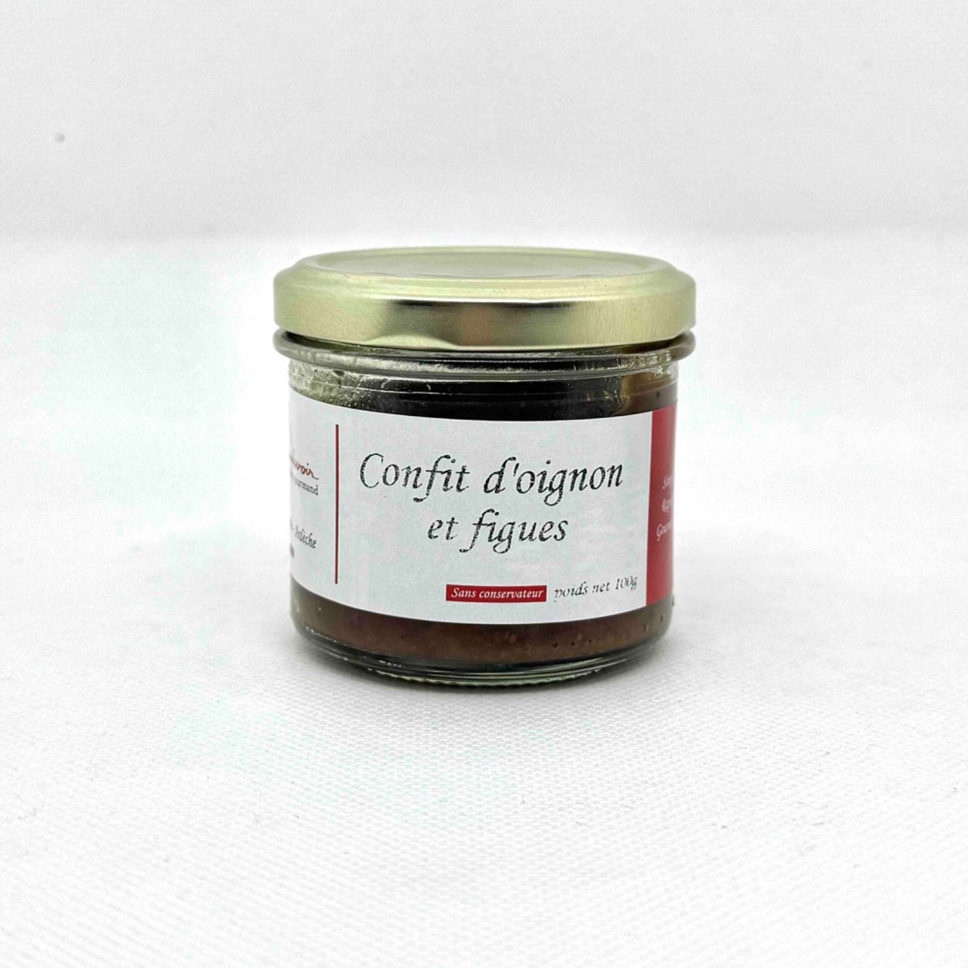 confit d'oignon et figues face
