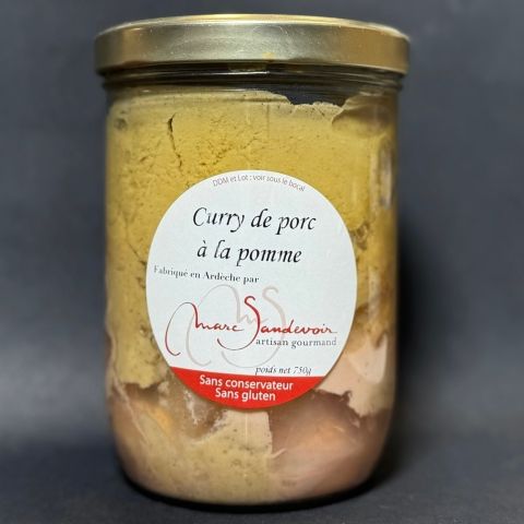 Curry de porc à la pomme 720g