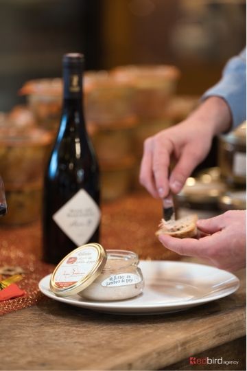 Dégustation rillettes.JPG