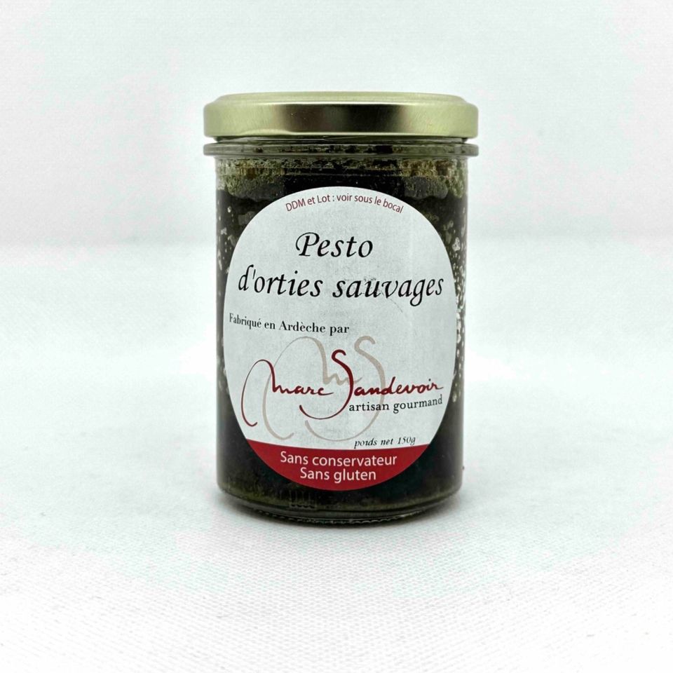 Pesto orties face