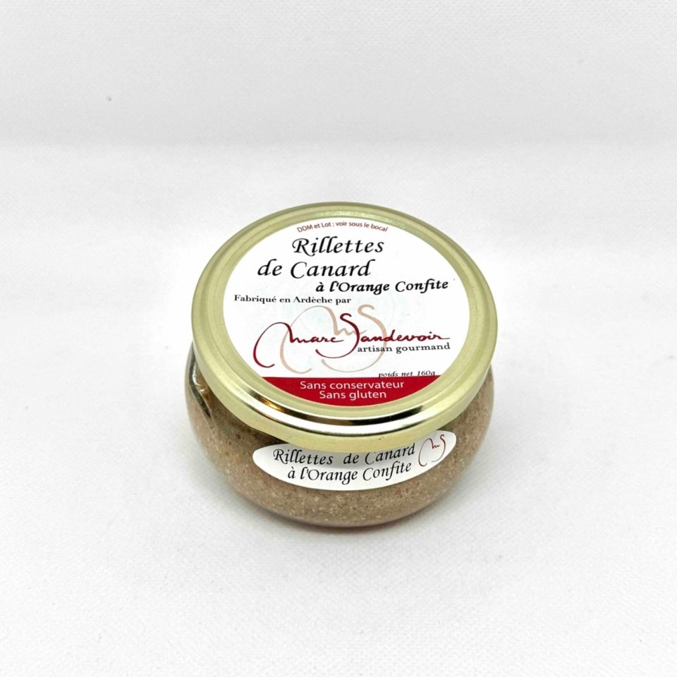 Rillettes Canard OC dessus