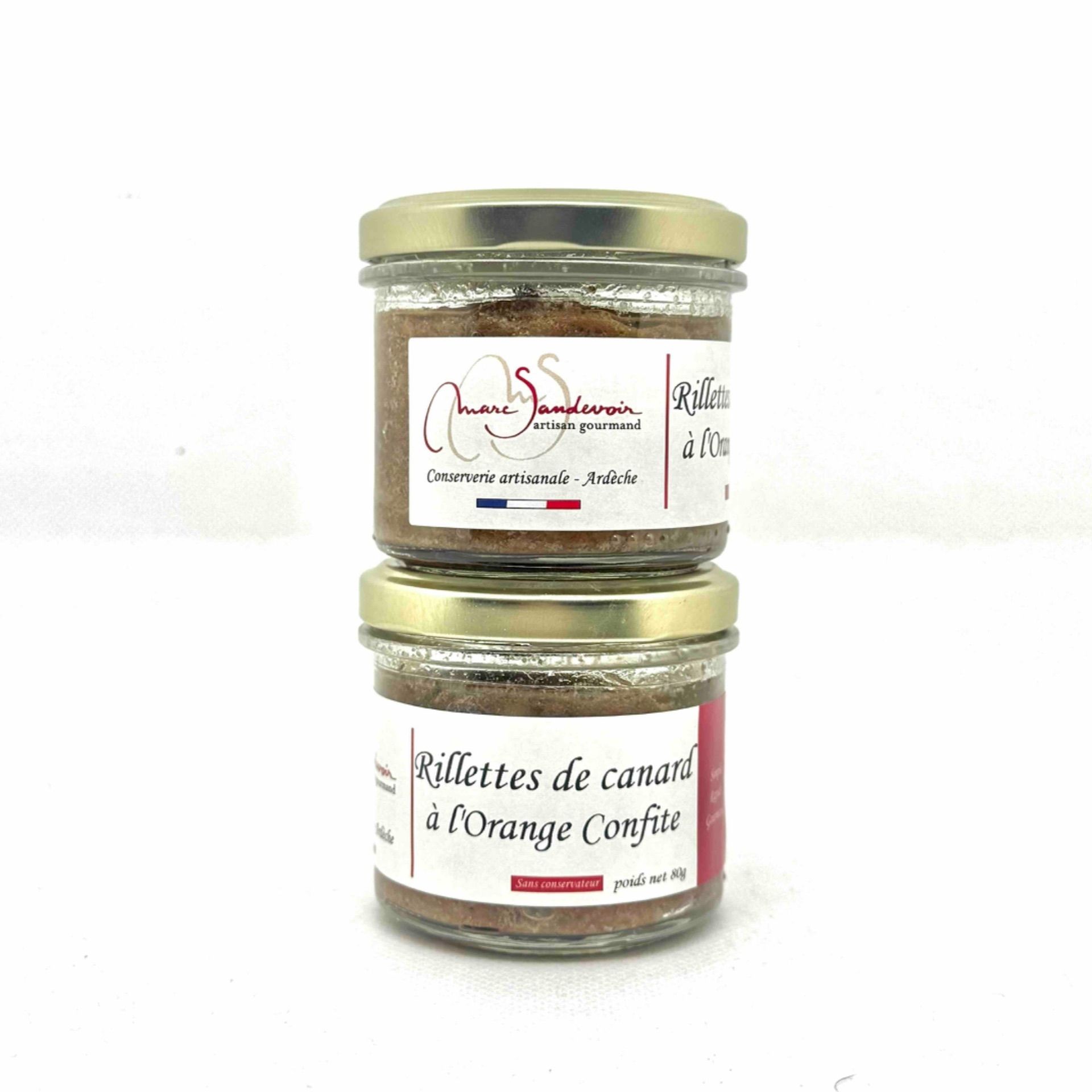 Rillettes canard OC double