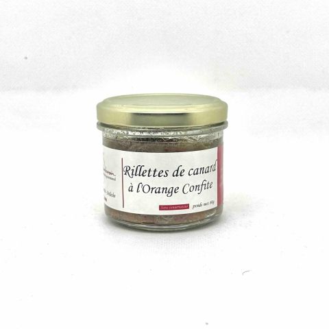 Rillettes de canard à l'orange confite - Édition limité 2026 - 80g