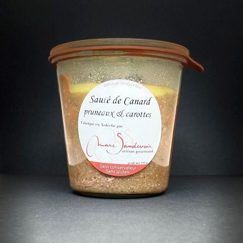 Sauté de canard aux pruneaux & carottes 450g