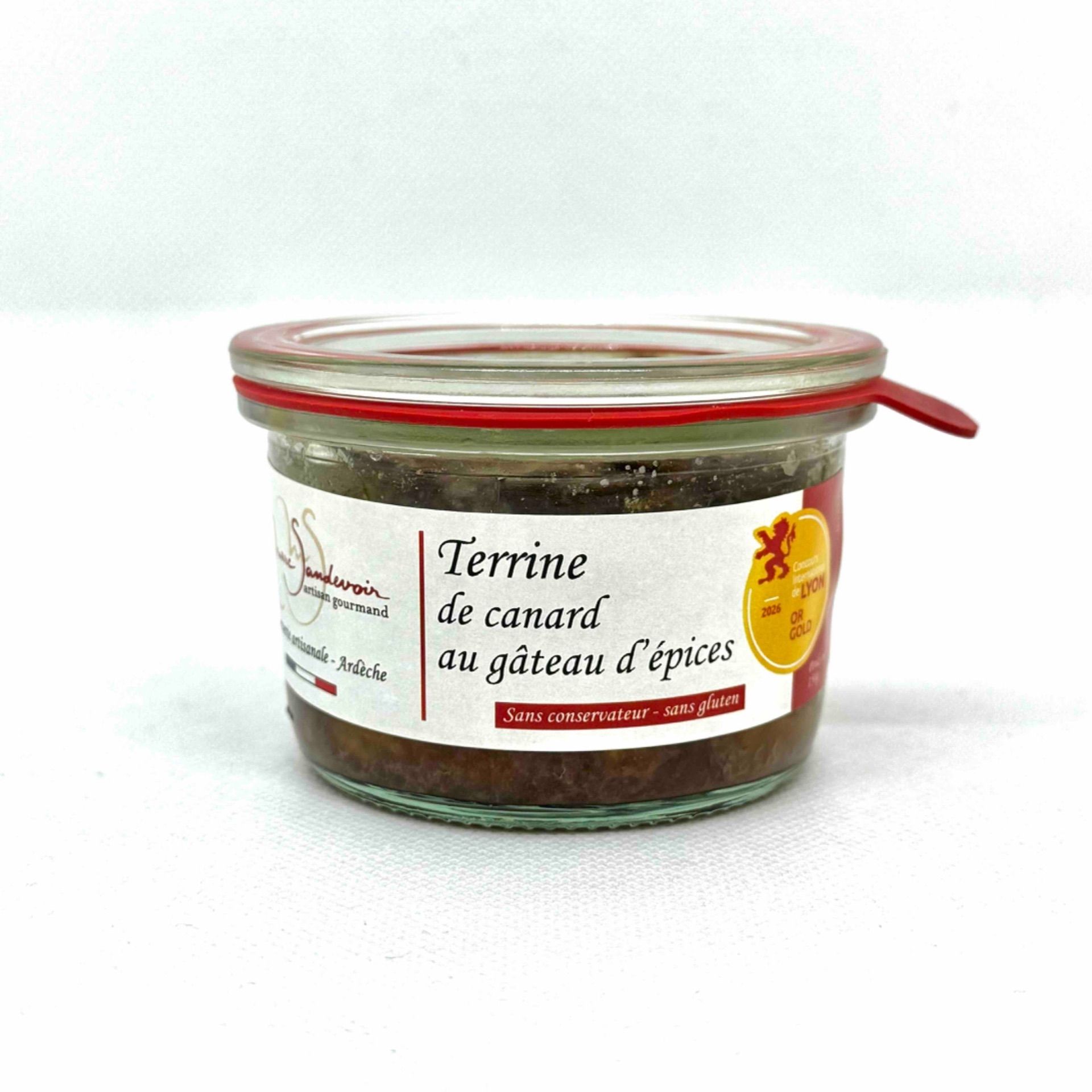 Terrine canard GE 150 face