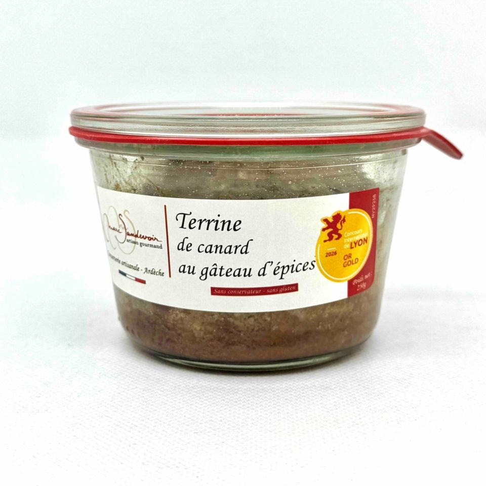 Terrine canard GE 250 face