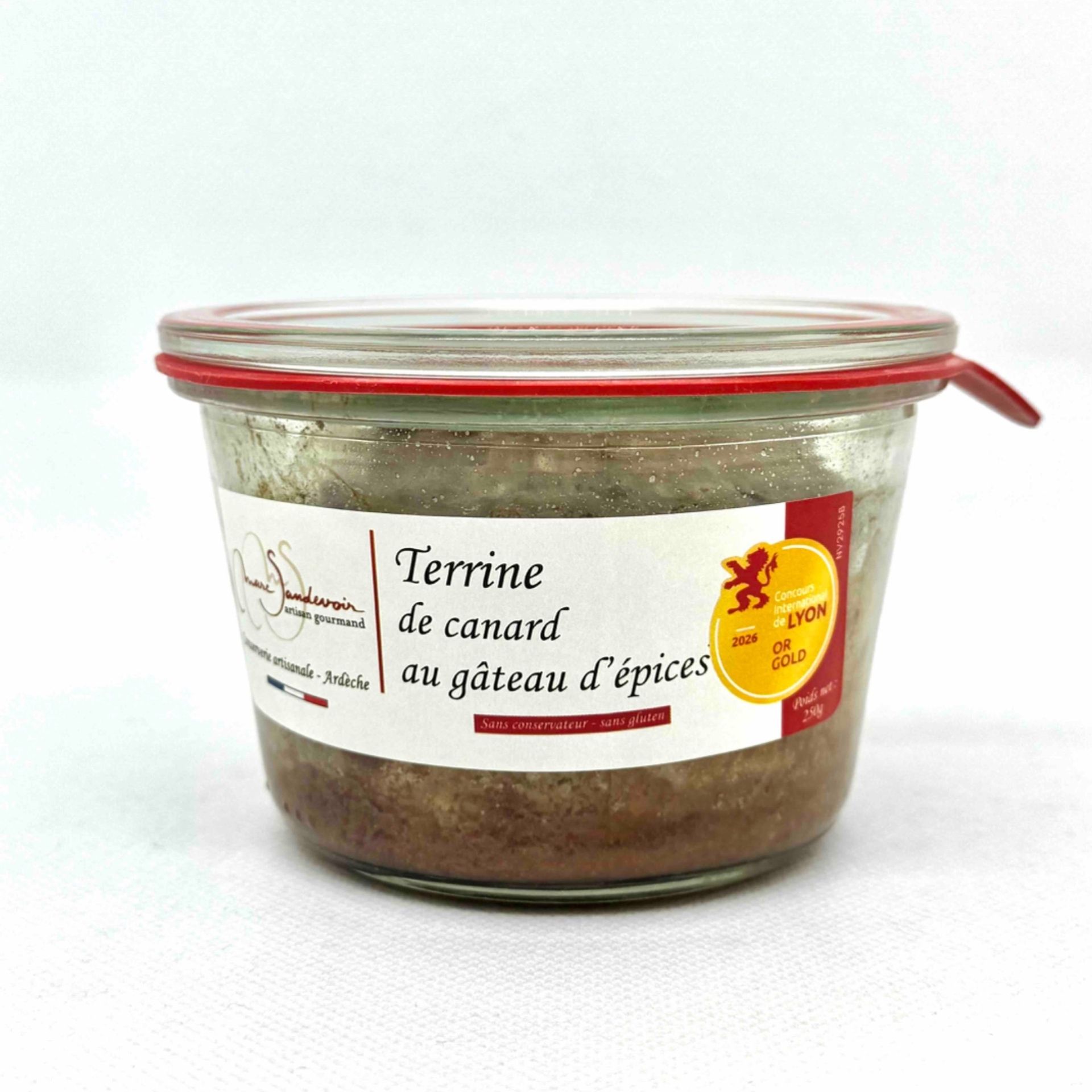Terrine canard GE 250 face